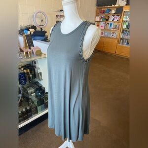Maurices Gray Sleeveless Swing Tank Top